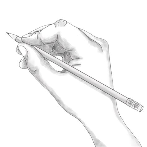 Download Hand, Pencil, Holding. Royalty-Free Stock Illustration Image ...