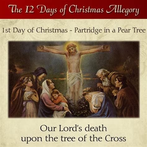 1st Day of Christmas ~ Partridge in a Pear Tree | Catholic christmas, Twelve days of christmas ...
