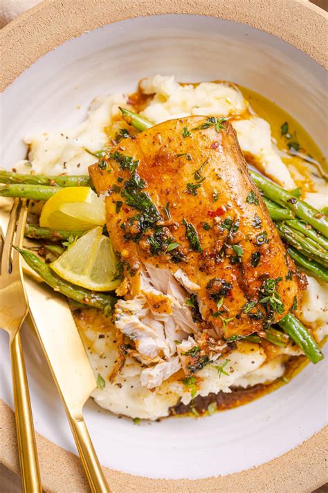 Pan-Seared Mahi Mahi with Umami Butter Sauce (30 minutes!) - Butter Be Ready