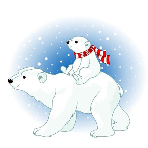 Polar Pair | Polar bear art, Polar bear drawing, Polar bear cartoon