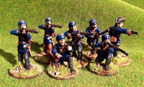 Matt's gaming page (Glenbrook Games): Redoubt miniatures FIW Marines