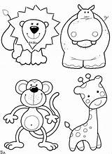 Zoo Coloring Pages  ColoringBay sketch template