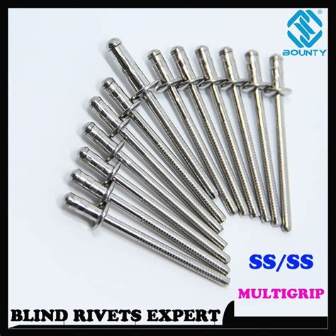 STAINLESS STEEL MULTIGRIP RIVETS - Buy STAINLESS STEEL MULTIGRIP BLIND RIVETS, STAINLESS STEEL ...