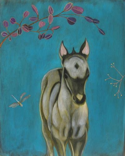 Animal Acrylic Paintings: Blue Heeler by Phyllis Stapler