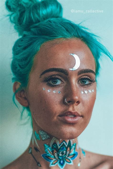 Tattoo Girls, Girl Tattoos, Festival Make Up, Festival Looks, Boho ...