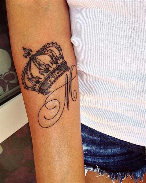 Update more than 75 letter m tattoo with crown - thtantai2