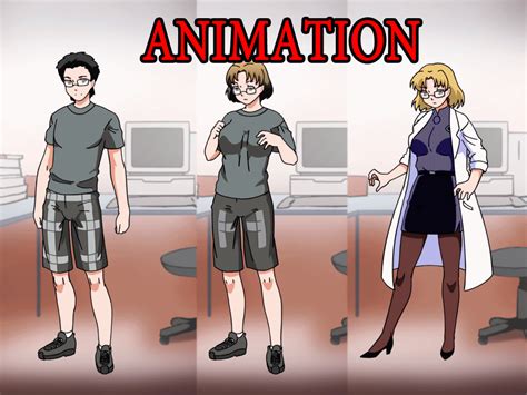 Gender Transformation Animation Gif