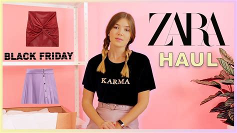 ZARA Black Friday Haul 2020 - YouTube