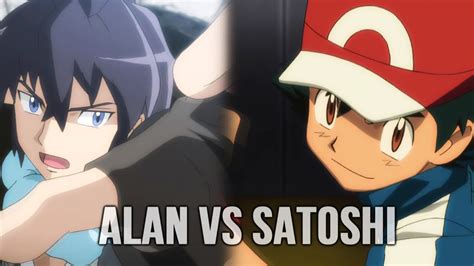 ☆Ash/Satoshi VS Alan/Alain (Charizard vs Mega Charizard X)☆ - YouTube