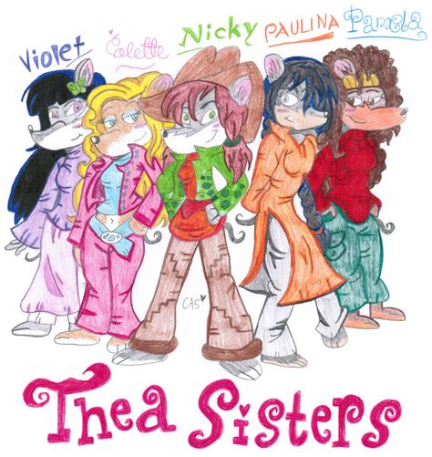 The Thea Sisters by YourClairyGodmother on DeviantArt