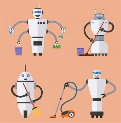 Cleaning Robot Illustrations, Royalty-Free Vector Graphics & Clip Art - iStock