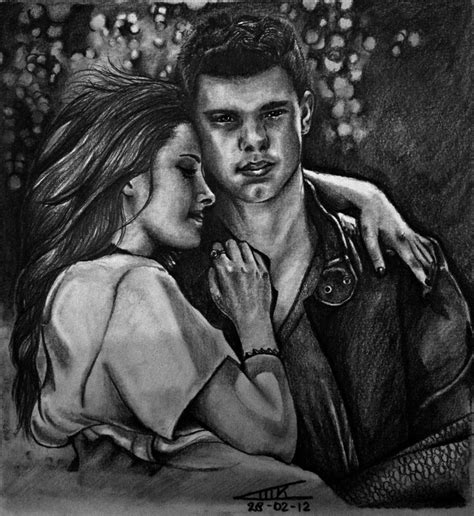 Twilight love: Bella and Jacob by Lmk-Arts on DeviantArt