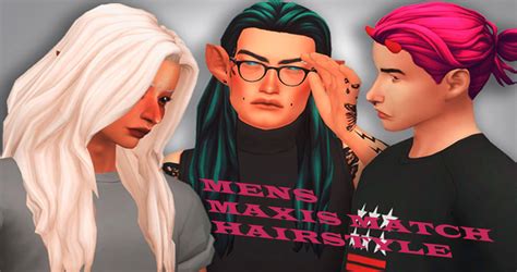 Sims 4 Male Hair Pack | The Sims Book