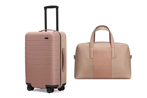 Stylish Two-toned Luggage Collection by Away