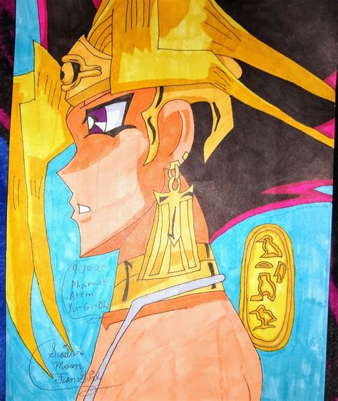 Pharaoh Atem by SailorMoonFanGirl on Newgrounds
