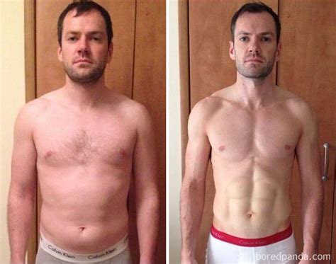 10+ Unbelievable Before & After Fitness Transformations Show How Long It Took People To Get In ...