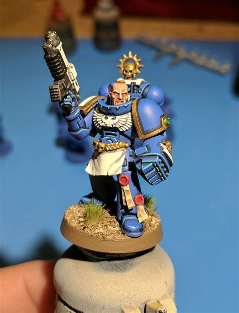 The Hammer of Wrath: WIP: Ultramarines Sternguard Veterans