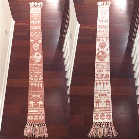 Geek Art Gallery: Crafts: Star Wars Scarf