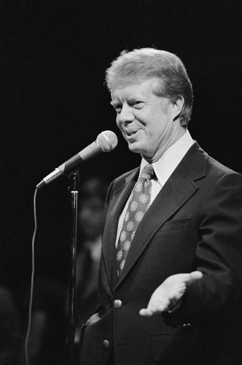 Jimmy Carter Speaking At Campaign Event - New York 1976 Photograph by ...