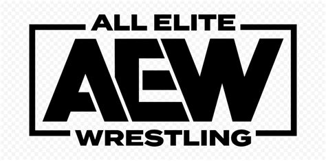 Black AEW All Elite Wrestling Logo | Citypng