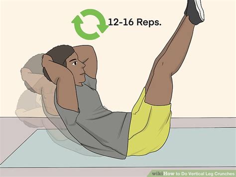 3 Ways to Do Vertical Leg Crunches - wikiHow