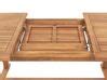 Table de jardin en bois extensible 160/220 cm JAVA | Beliani.fr