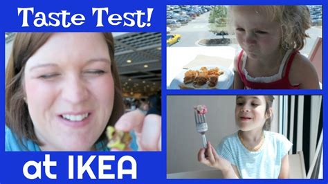 TASTE TESTING FOOD AT IKEA! KIDS SAY YAY OR NAY!! +HAUL ...