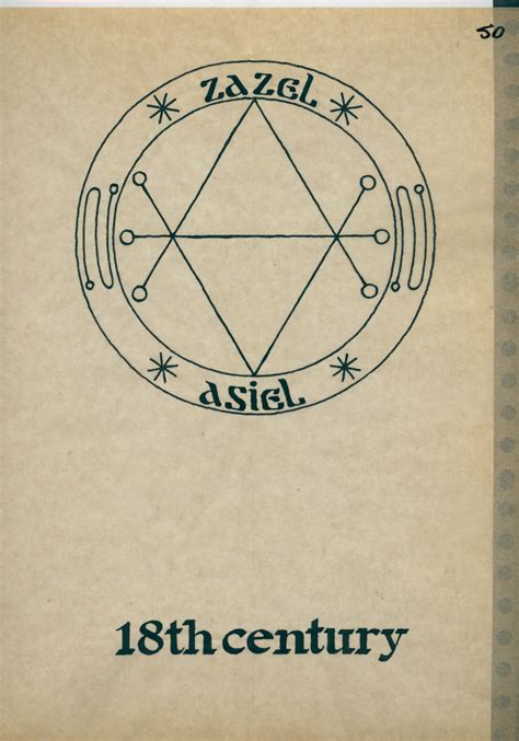 R/1/50 - Drawing of a circle with symbol and two angel names - Museum ...