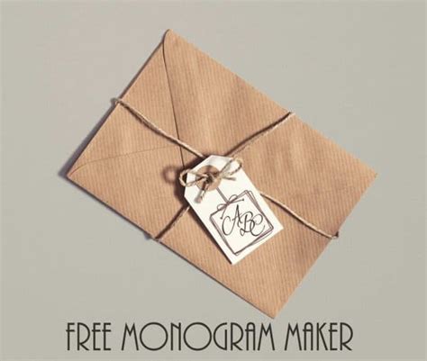 Free Monogrammed Stationery - Personalize online & Print at home