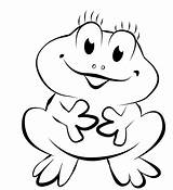 Cute Frog Coloring Pages  Free Download On ClipArtMag sketch template