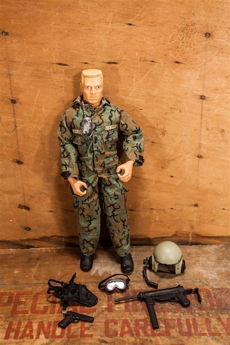 Vintage 1996 GI JOE Hasbro US Army Tank Commander Action Figure Toys 12 ...