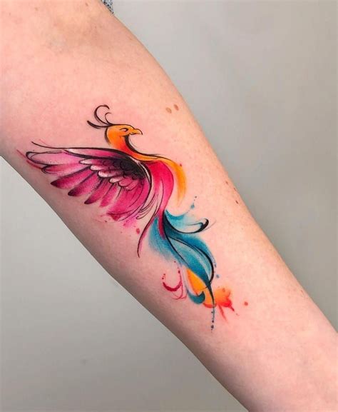 22 Tattoos That Symbolize Growth: Meaningful & Memorable Designs Phoenix Feather Tattoos ...