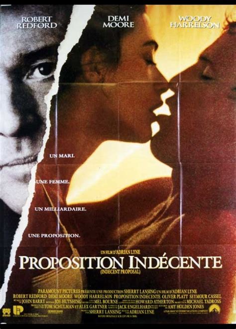 poster INDECENT PROPOSAL Adrian Lyne - CINESUD movie posters