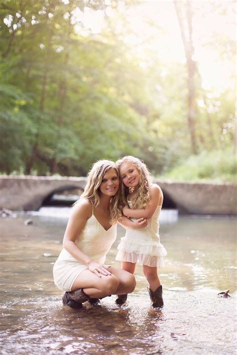 Mother daughter photo #creek #summer | Mother daughter photography, Mom daughter photography ...