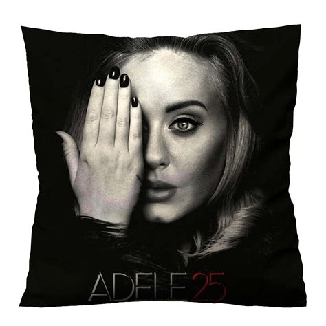 ADELE HELLO 25 NUMBER Decorative Pillow Case Custom Print On Zippered in 2021 | Custom cushion ...