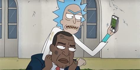 Rick & Morty's Season 3 Episode 10's President Fight Is A They Live Homage