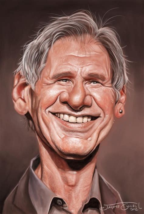 HARRISON FORD by JaumeCullell on DeviantArt Harrison Ford, Funny Caricatures, Celebrity ...