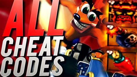 Activating All Cheat Codes In A Single Race! - Crash Team Racing - YouTube