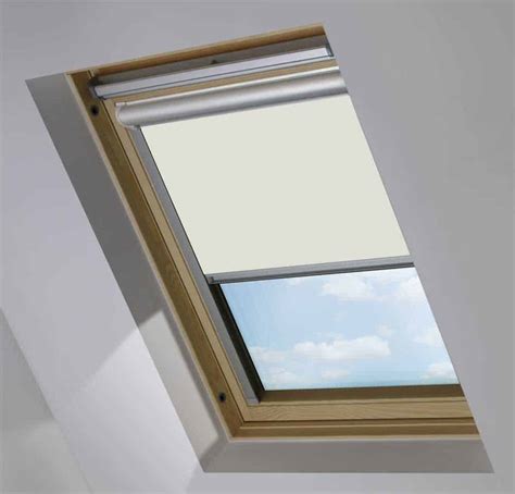 Light Grey Solar Powered Electric Skylight Blinds – Cheapest Blinds UK Ltd