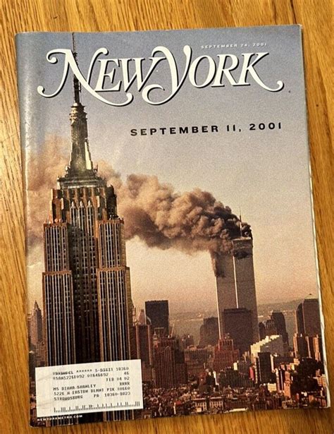 NEW YORK MAGAZINE SEPTEMBER 11, 2001 Twin Towers 911 issued 9/24/01 | eBay