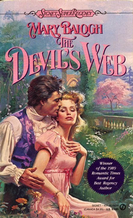 Mary Balogh – The Devil’s Web August, 1990 Romance Book Covers Art, Dark Romance Books ...