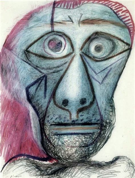 Pablo Picasso Self-portrait 1972 | Picasso self portrait, Picasso art, Pablo picasso art