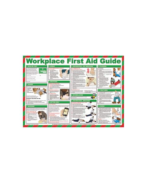 Medical Workplace First aid Poster A600 - LA Safety Supplies