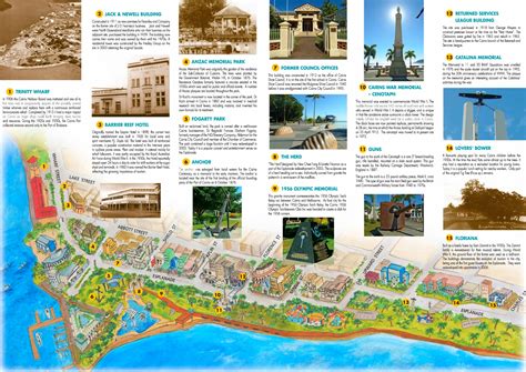 Cairns Esplanade walk map - Ontheworldmap.com