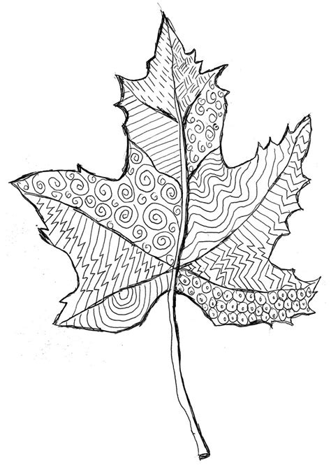 Leaf Patterns Template