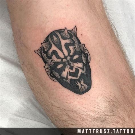 17 Darth Maul Tattoos To Tempt The Dark Side • Body Artifact