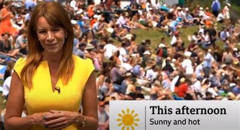 BBC weather star Elizabeth Rizzini 'mortified' after suffering wardrobe malfunction | Celebrity ...