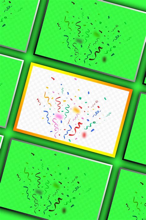 Confetti Explosion Vector Background | Master Bundles