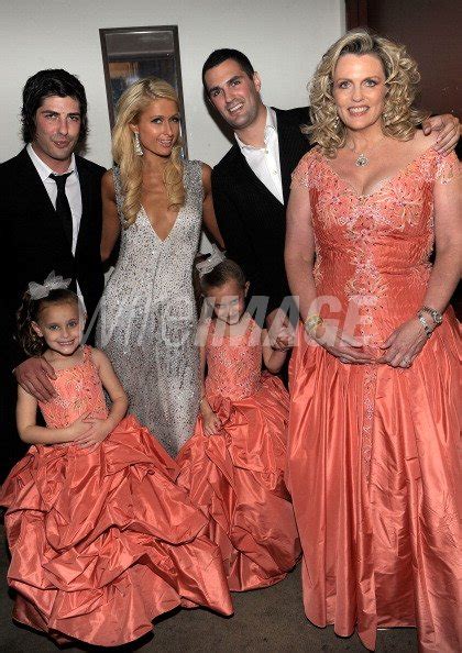 Actor Brandon Davis Paris Hilton Alexander Davis and Nancy Davis with... | WireImage | 114600705