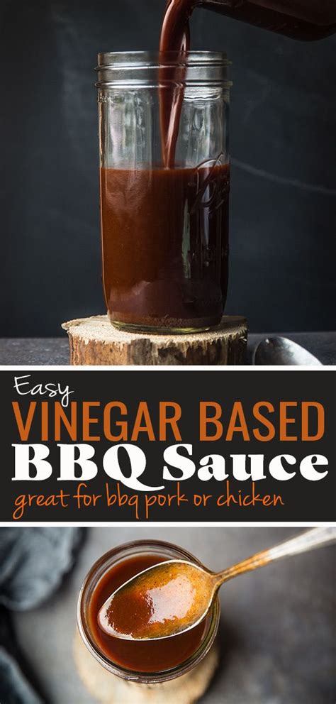 Vinegar Based BBQ Sauce Recipe (Carolina Style) | Recipe | Vinegar ...